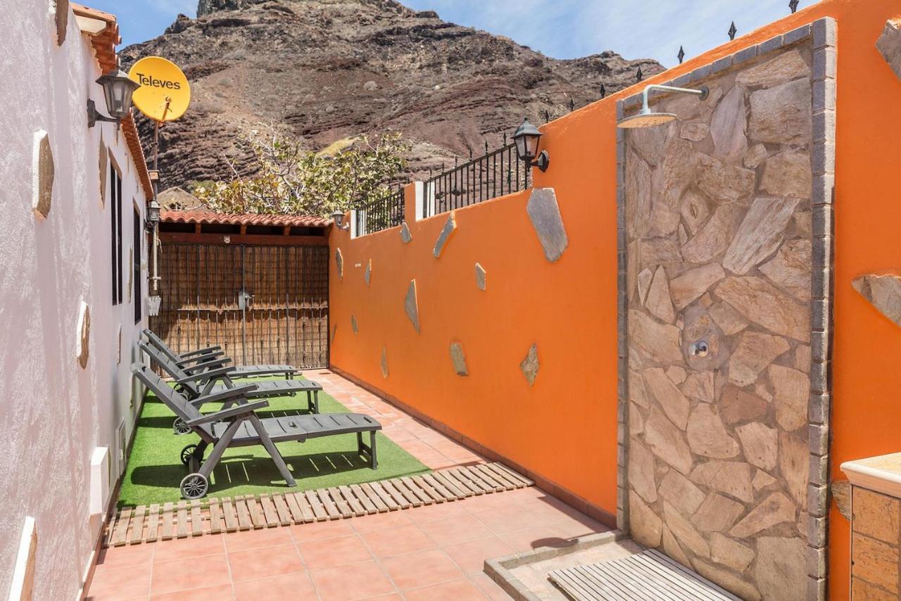Casa Costera Playa De Tasarte Villa San Nicolas Exterior photo